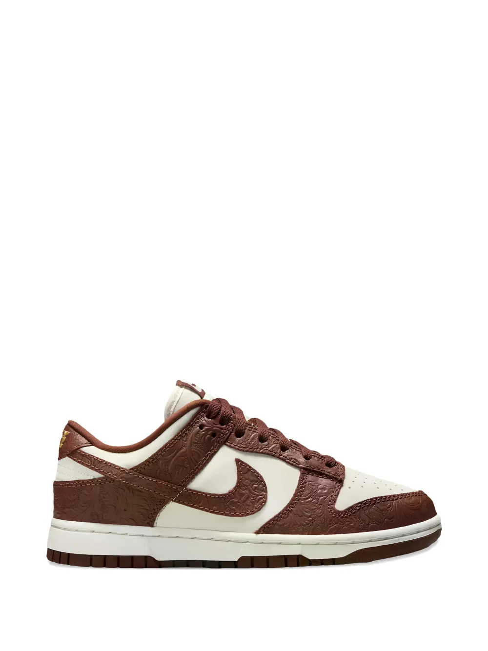 Nike Sneakers Dunk Low goffrate - Marrone