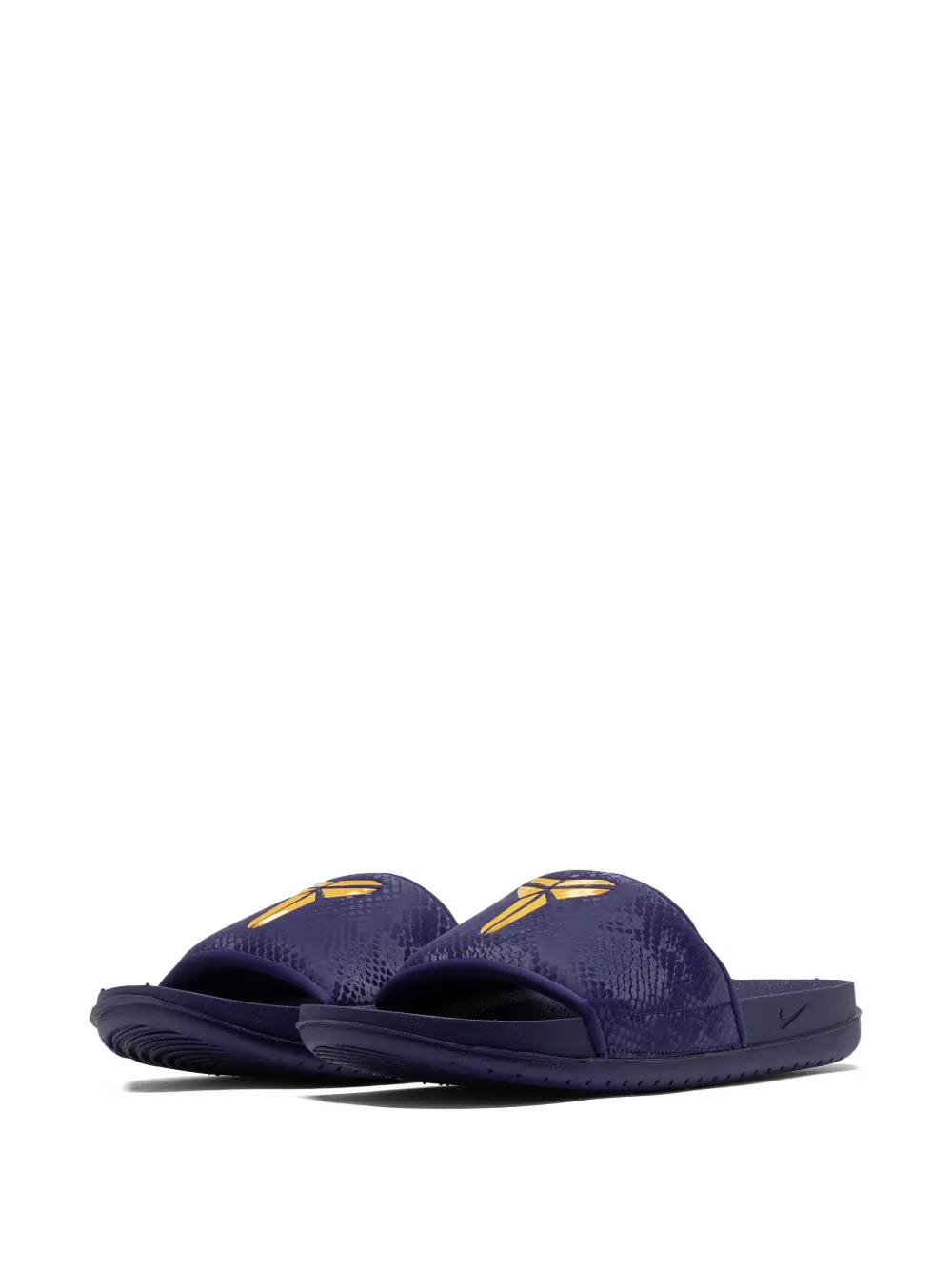 Nike Kobe Offcourt embossed slides Paars