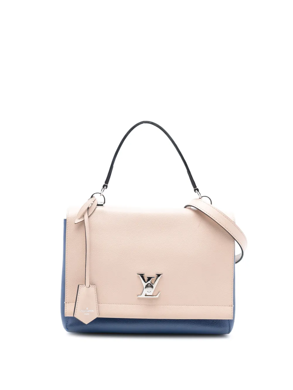 Louis Vuitton Pre-Owned 2016 Bicolor Leather Lockme II satchel - Marrone