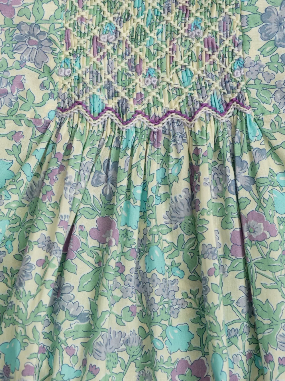 Floral Smocked Dress