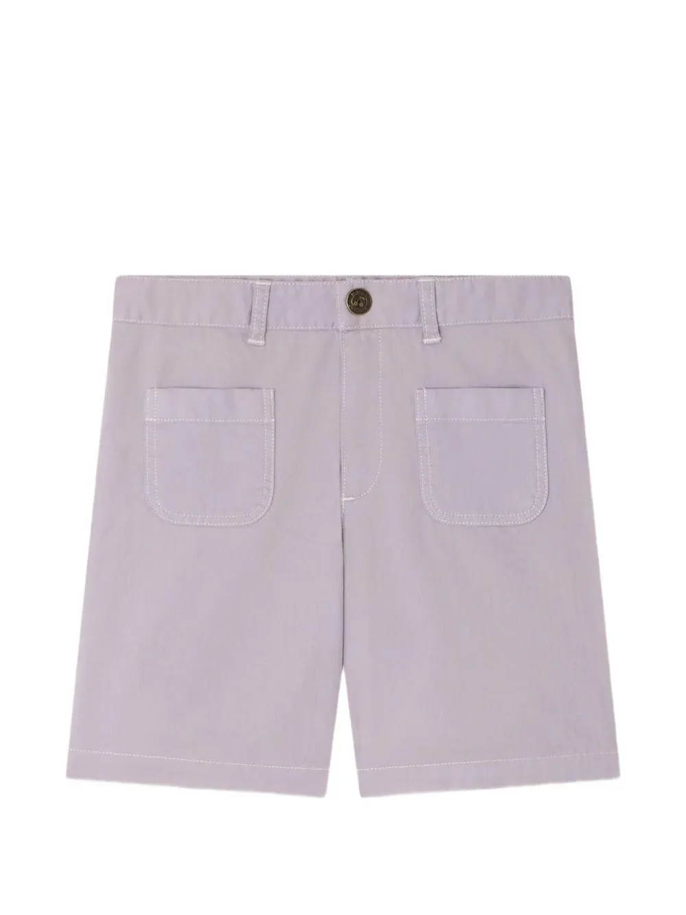 Bonpoint Eureka patch-pocket shorts - Viola