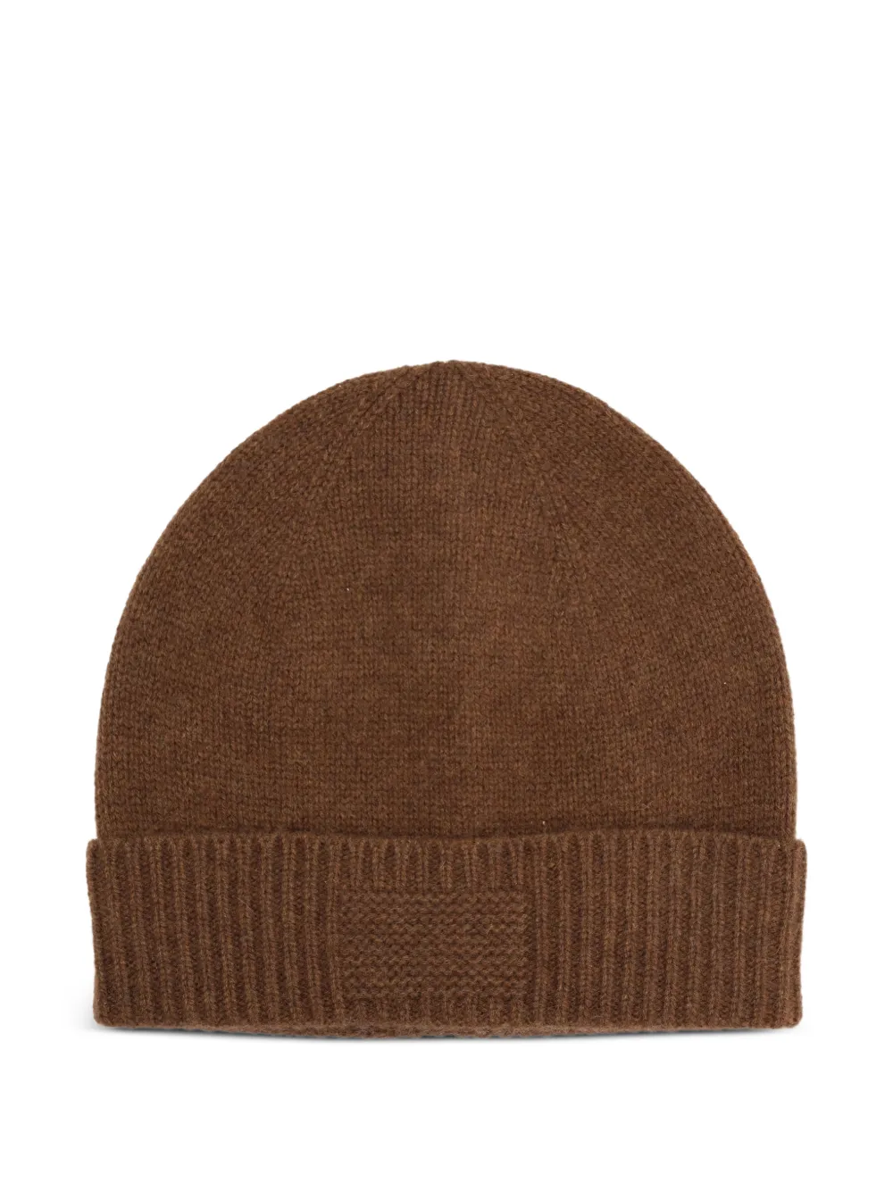 Guest In Residence ribbed beanie hat - Marrone