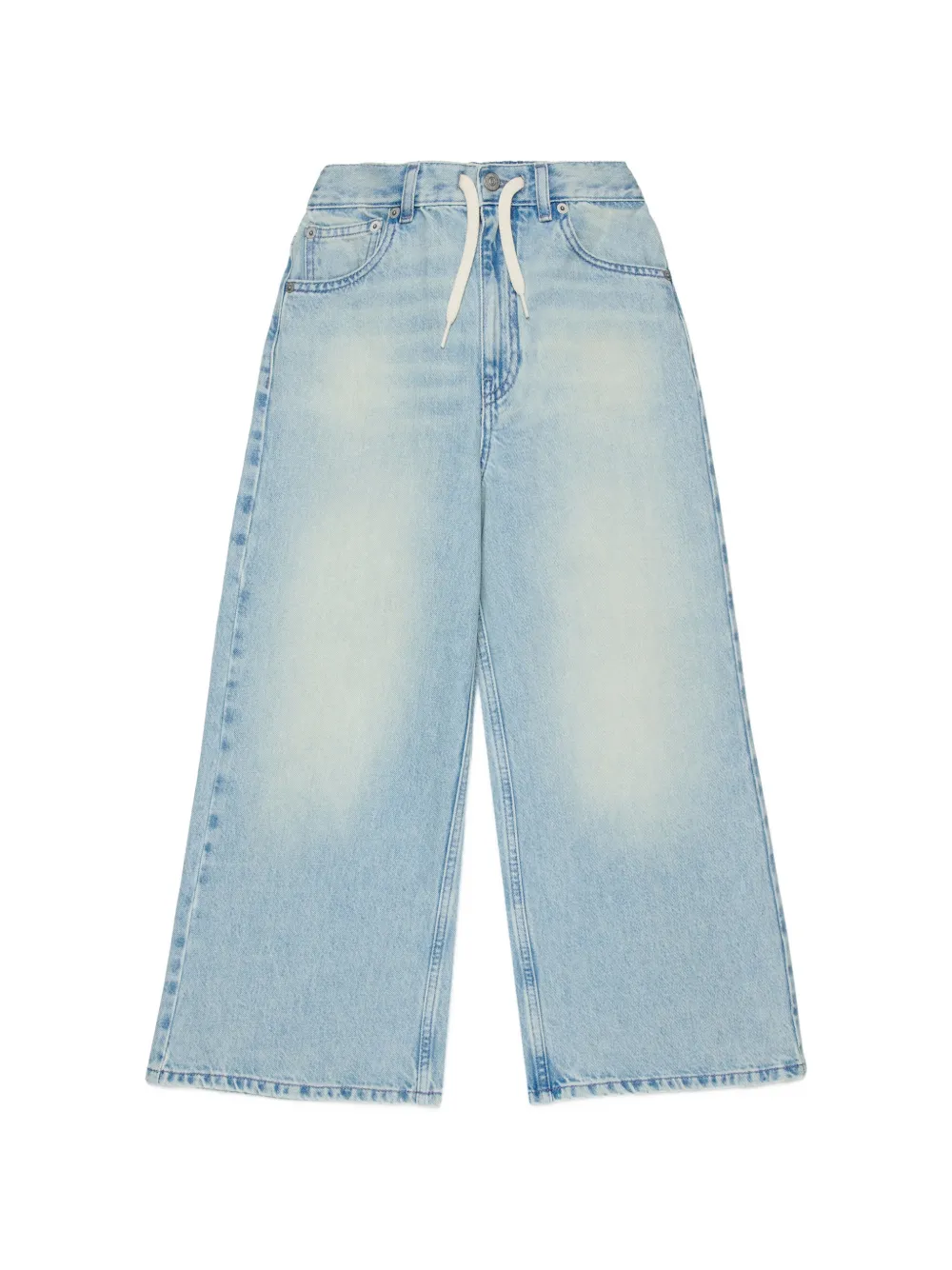 MM6 Maison Margiela Kids drawstring jeans - Blu