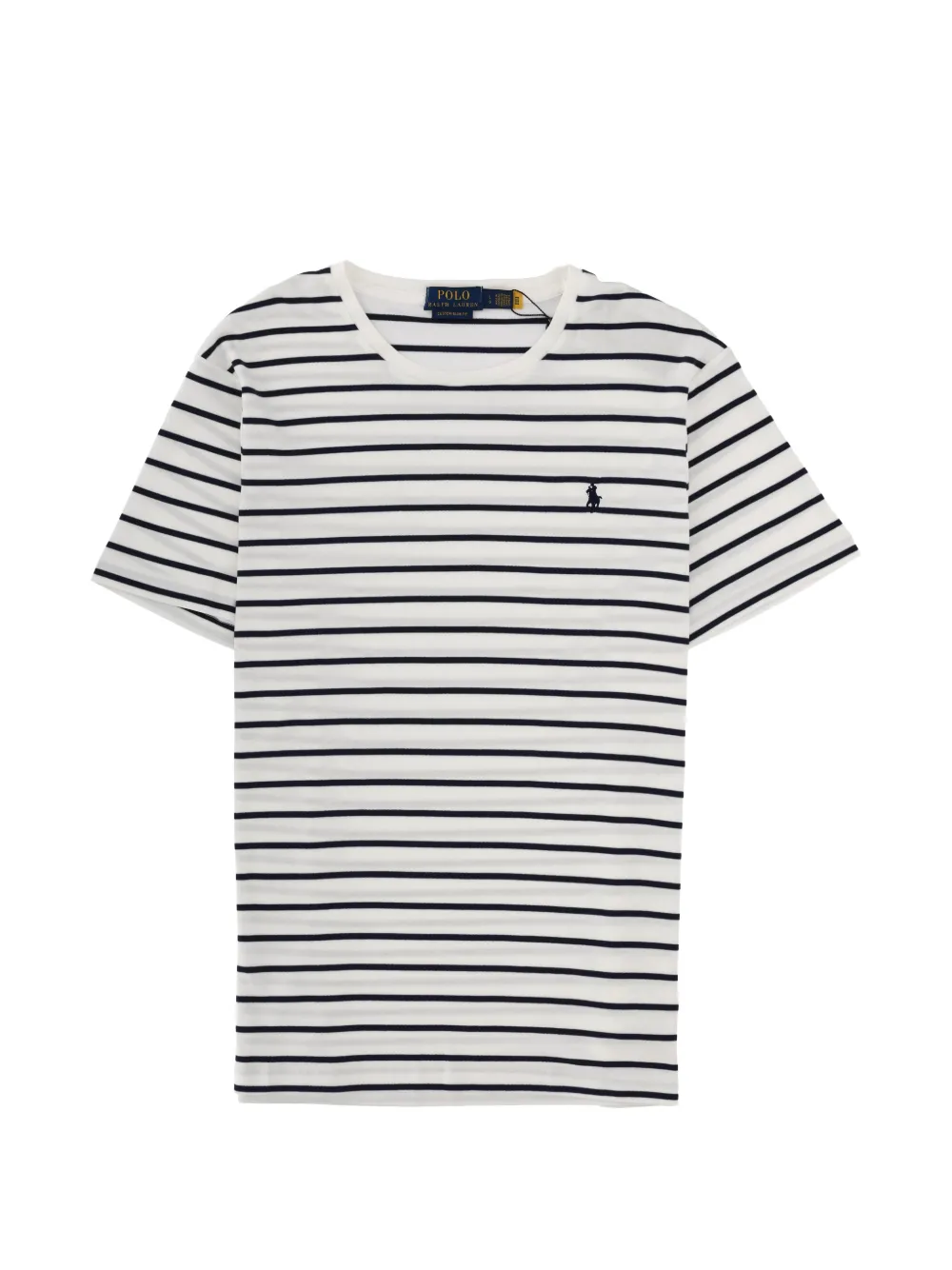 Polo Ralph Lauren striped logo T-shirt - Bianco