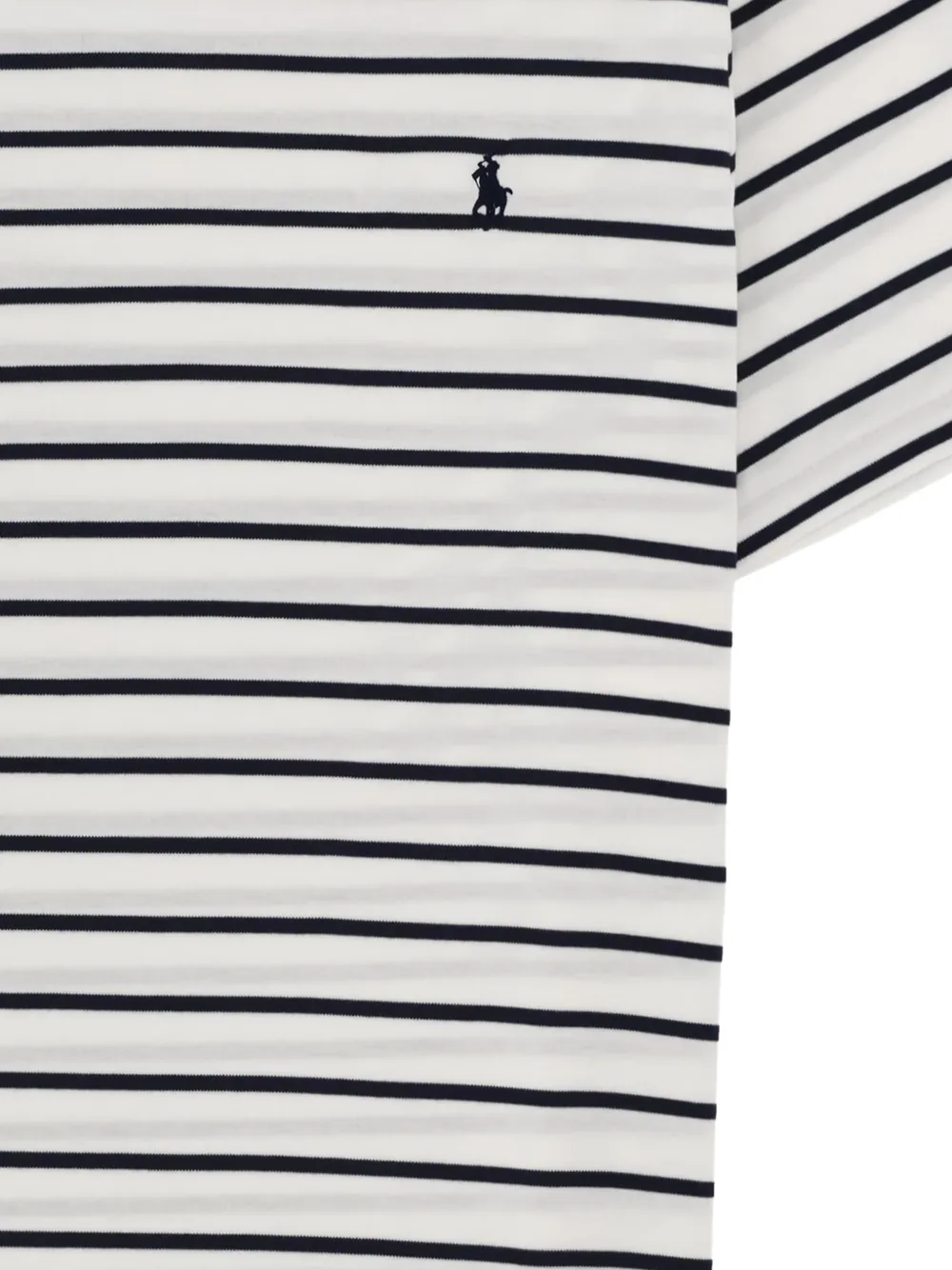 Polo Ralph Lauren Gestreept T-shirt met logo Wit