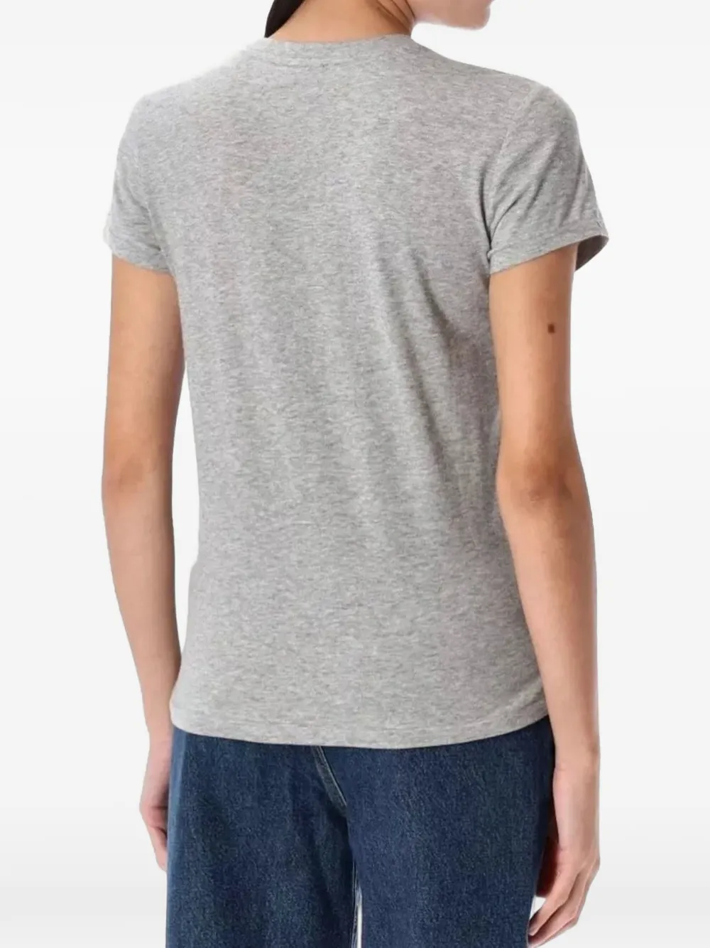 Polo Ralph Lauren T-shirt met geborduurd logo Grijs