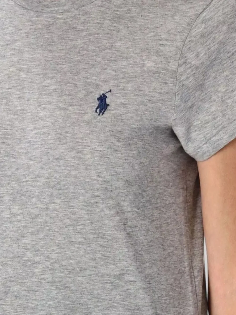 Polo Ralph Lauren T-shirt met geborduurd logo Grijs