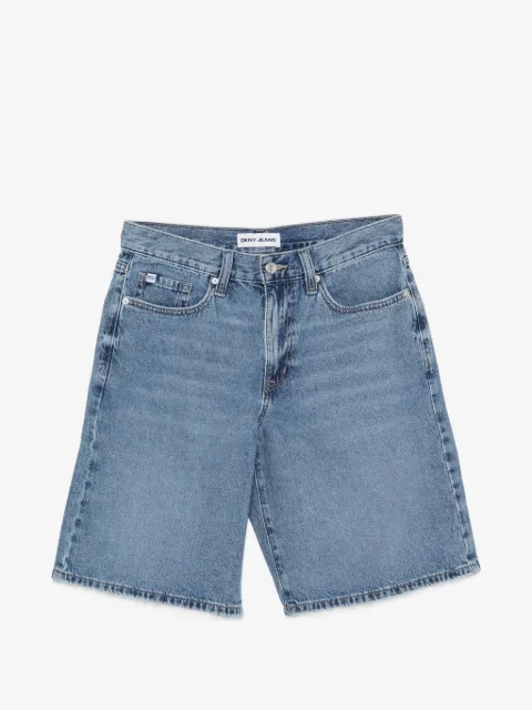 DKNY logo-patch shorts
