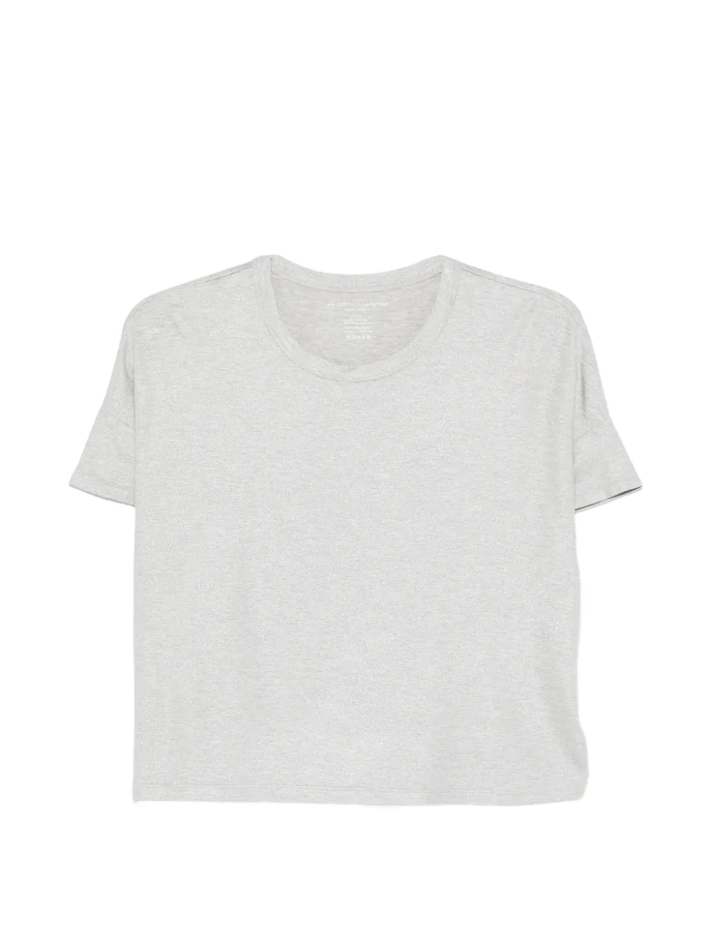 Majestic Filatures crew-neck T-shirt - Grigio