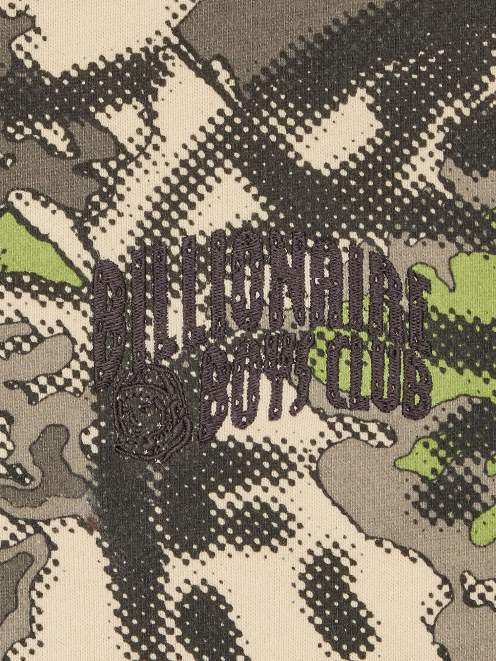 Billionaire Boys Club Hoodie met camouflageprint en rits Beige