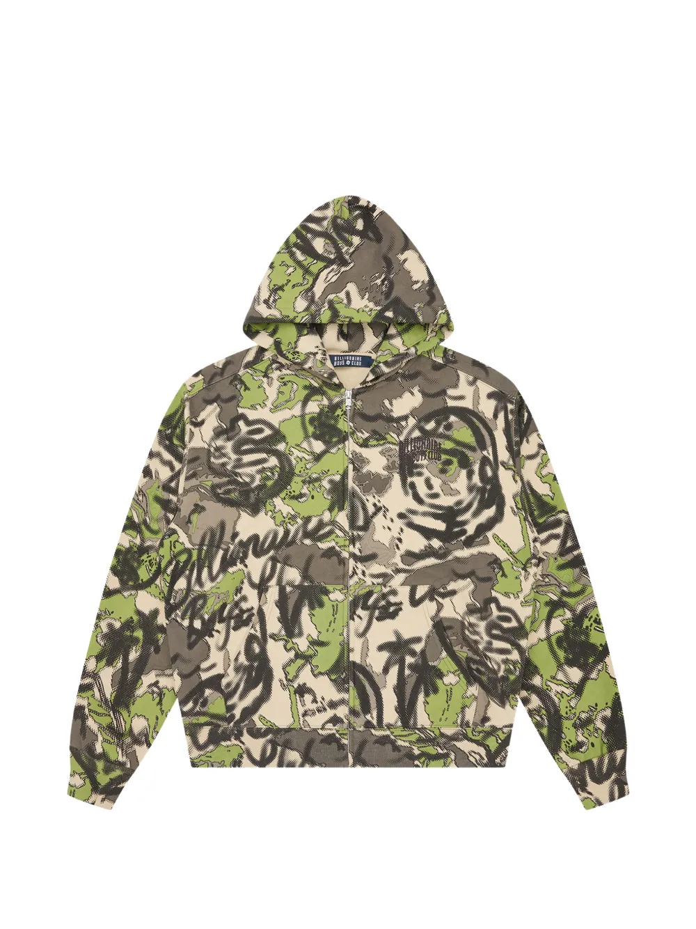 Billionaire Boys Club camouflage zip hoodie - Toni neutri