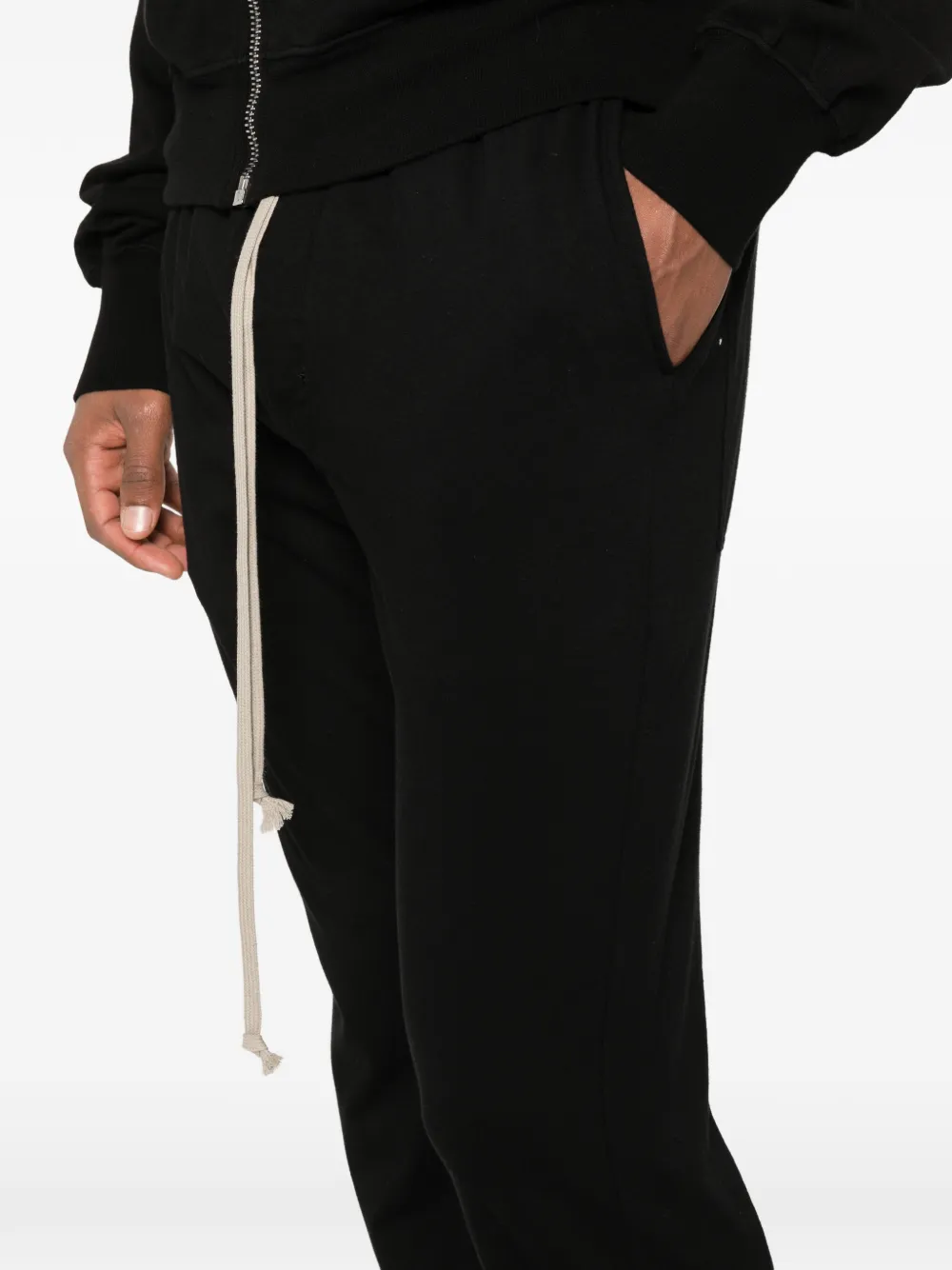 Rick Owens DRKSHDW Broek met trekkoord Zwart