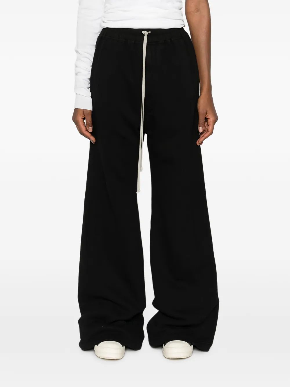 Rick Owens DRKSHDW Trainingsbroek met trekkoord Zwart