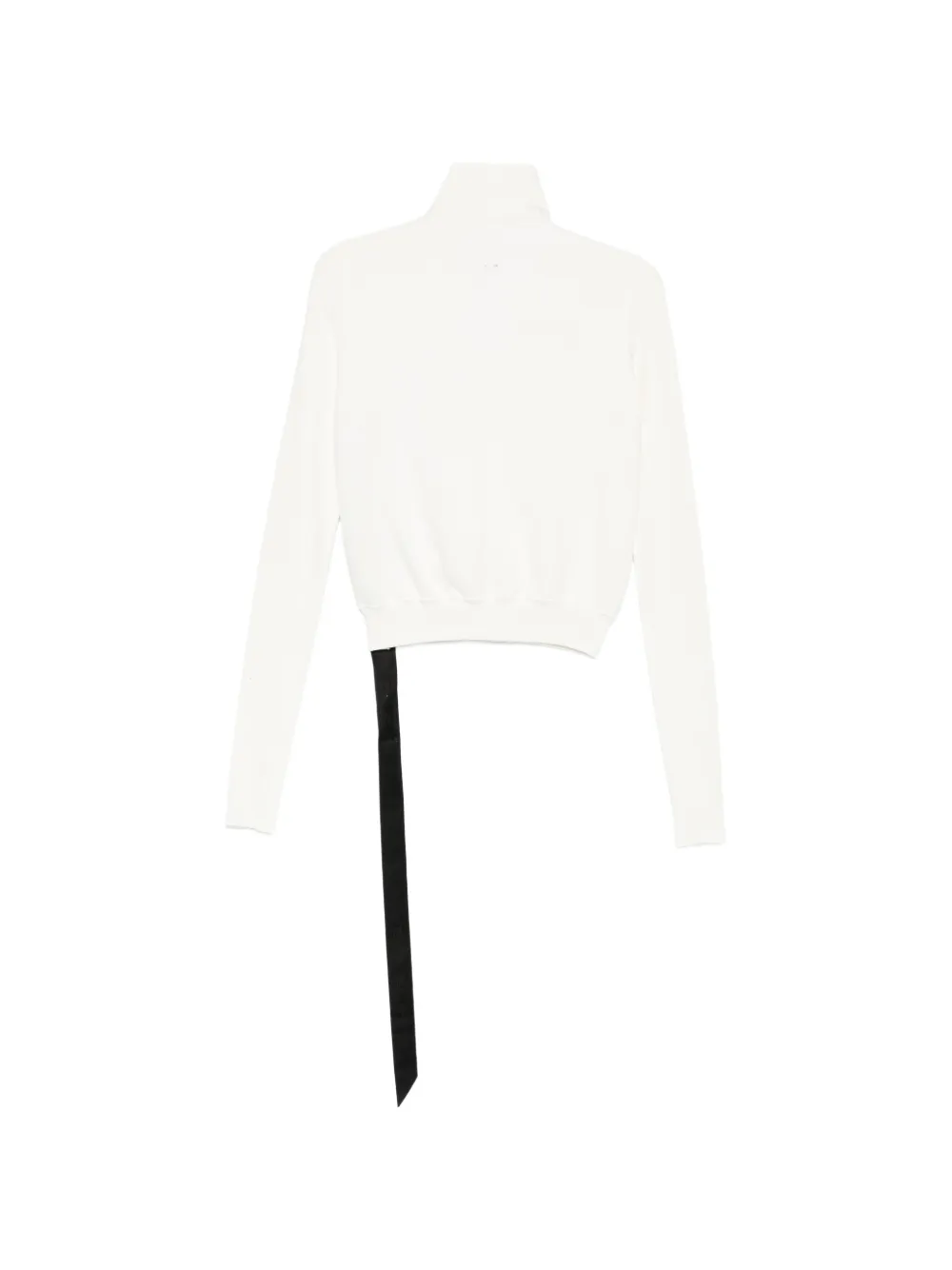  Rick Owens Drkshdw Mountain Asymmetric Sweatshirt - White 