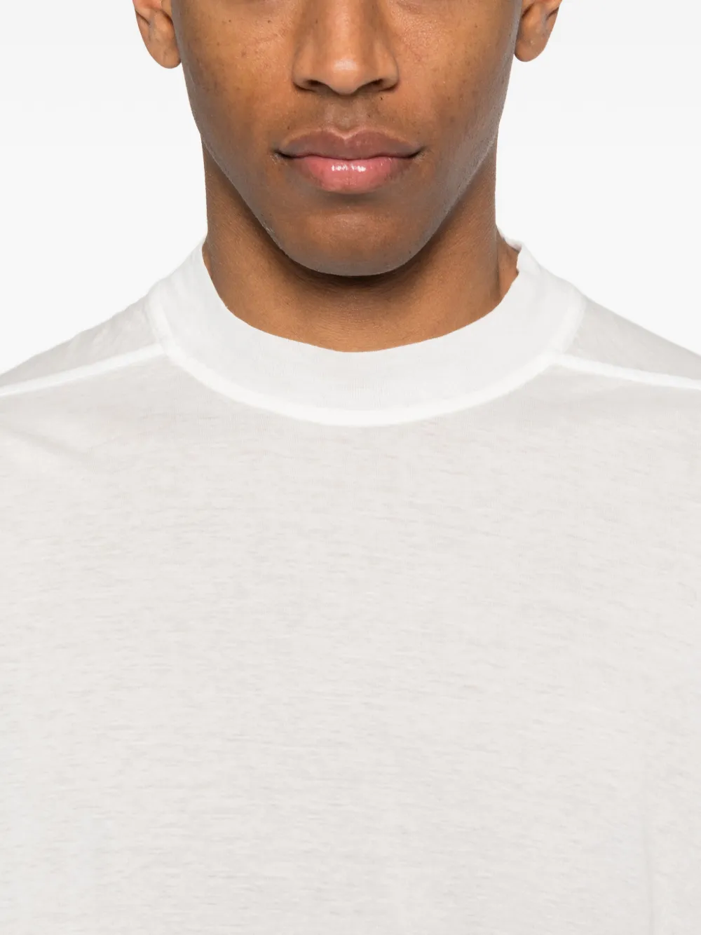 Rick Owens DRKSHDW T-shirt met lintdetail Wit