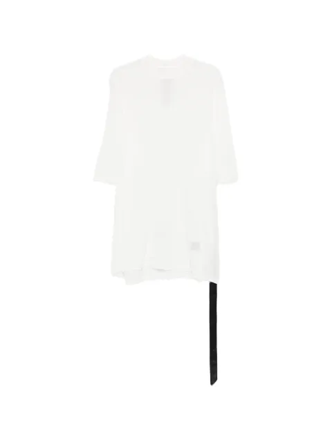 Rick Owens DRKSHDW ribbon detail T-shirt