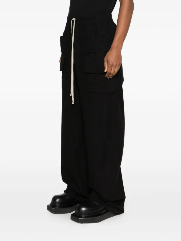 Rick Owens DRKSHDW Creatch カーゴパンツ | ブラック | FARFETCH JP