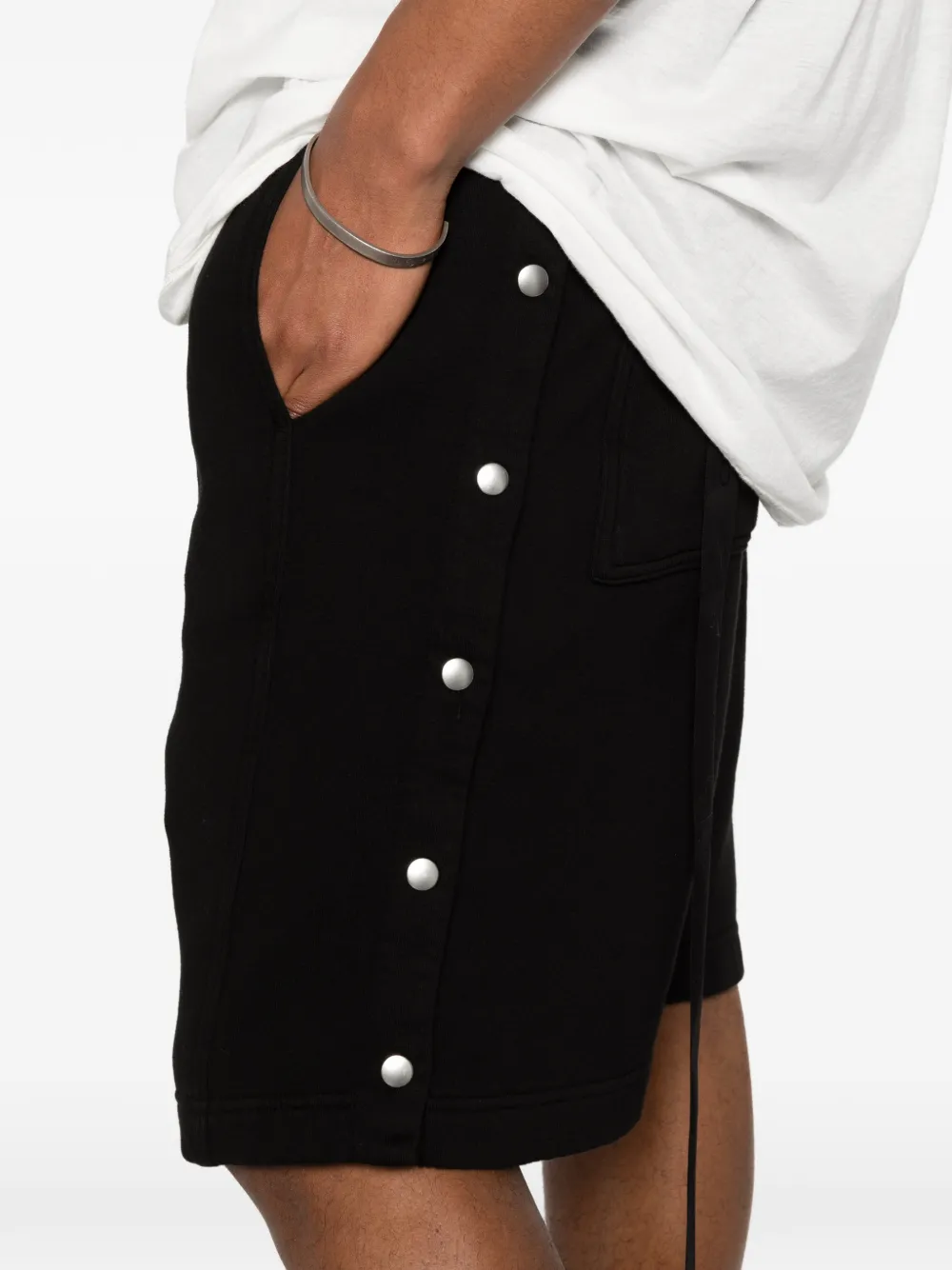 Rick Owens DRKSHDW Shorts met trekkoord Zwart