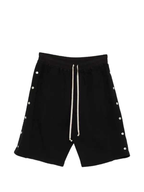 Rick Owens DRKSHDW Temple Wide Pusher Shorts In Furka Heavy