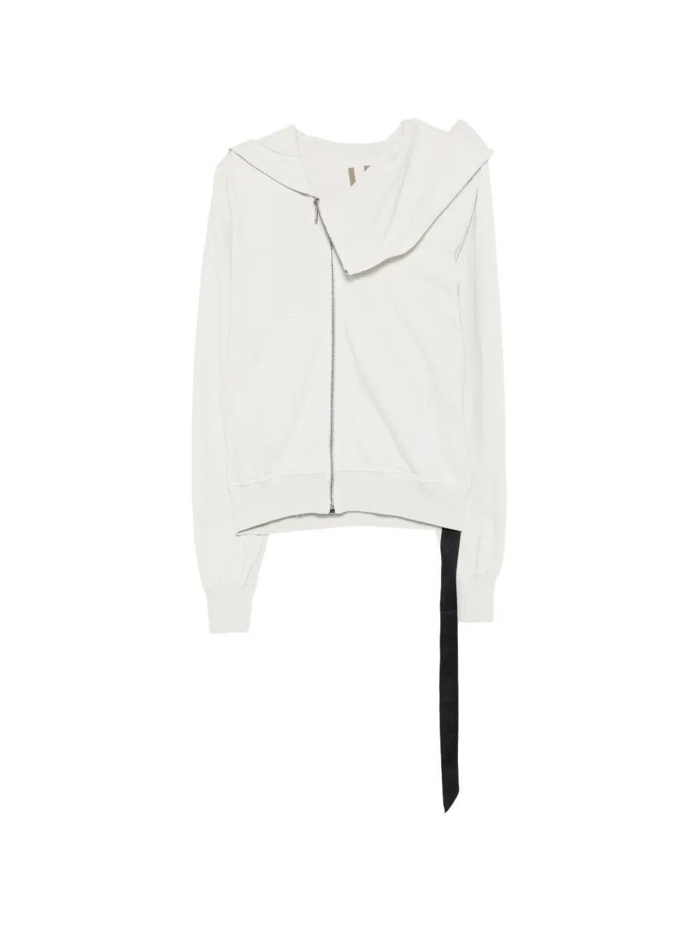 Rick Owens DRKSHDW hooded long-sleeve hoodie - Bianco