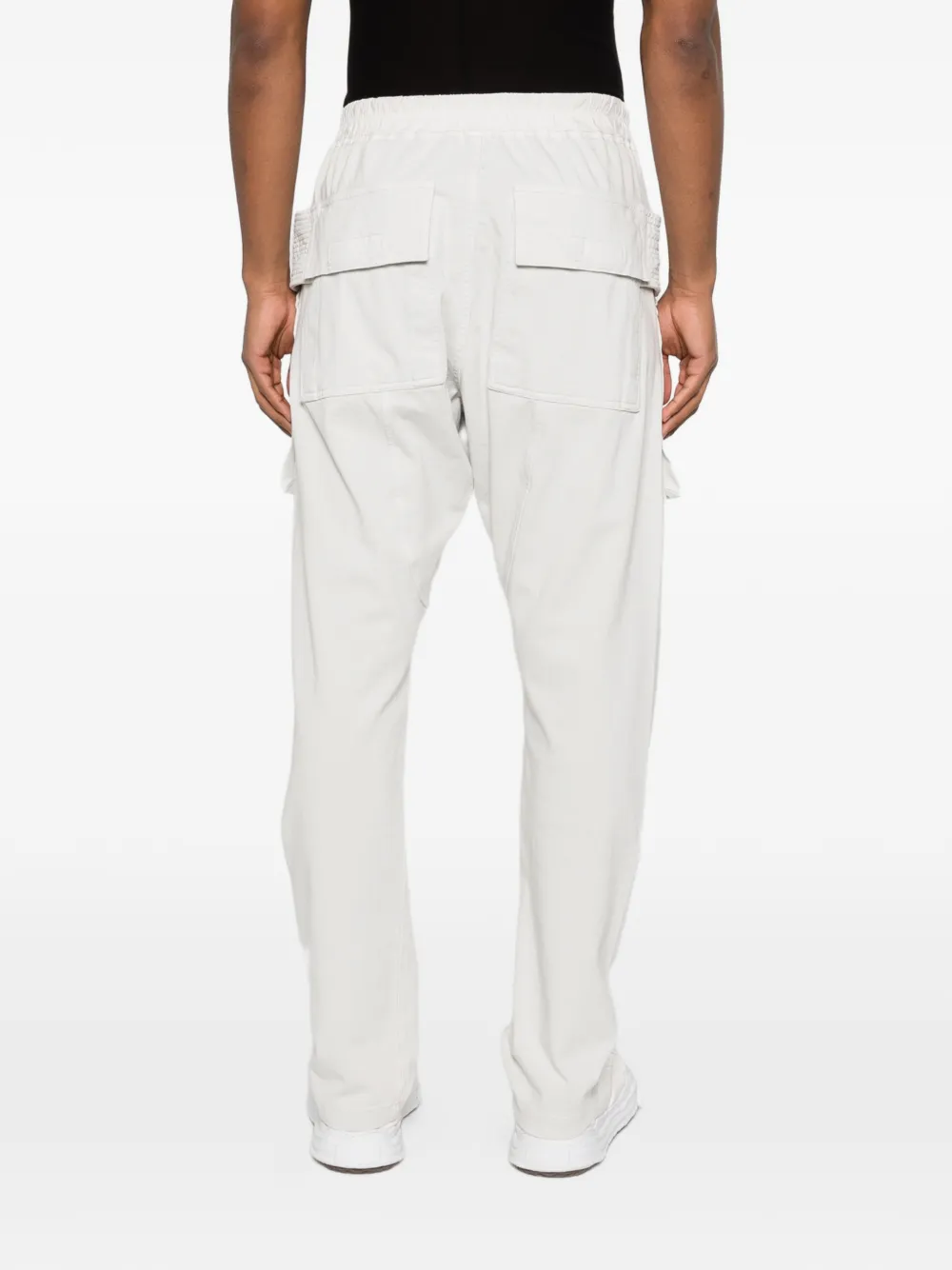Rick Owens DRKSHDW Broek met trekkoord Wit