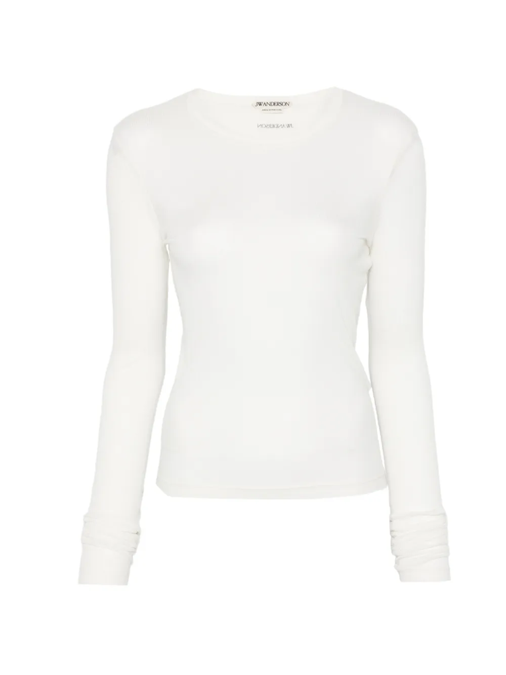 JW Anderson crew-neck top - Bianco