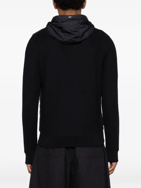 Herno Hooded Zip Jacket | Black | FARFETCH