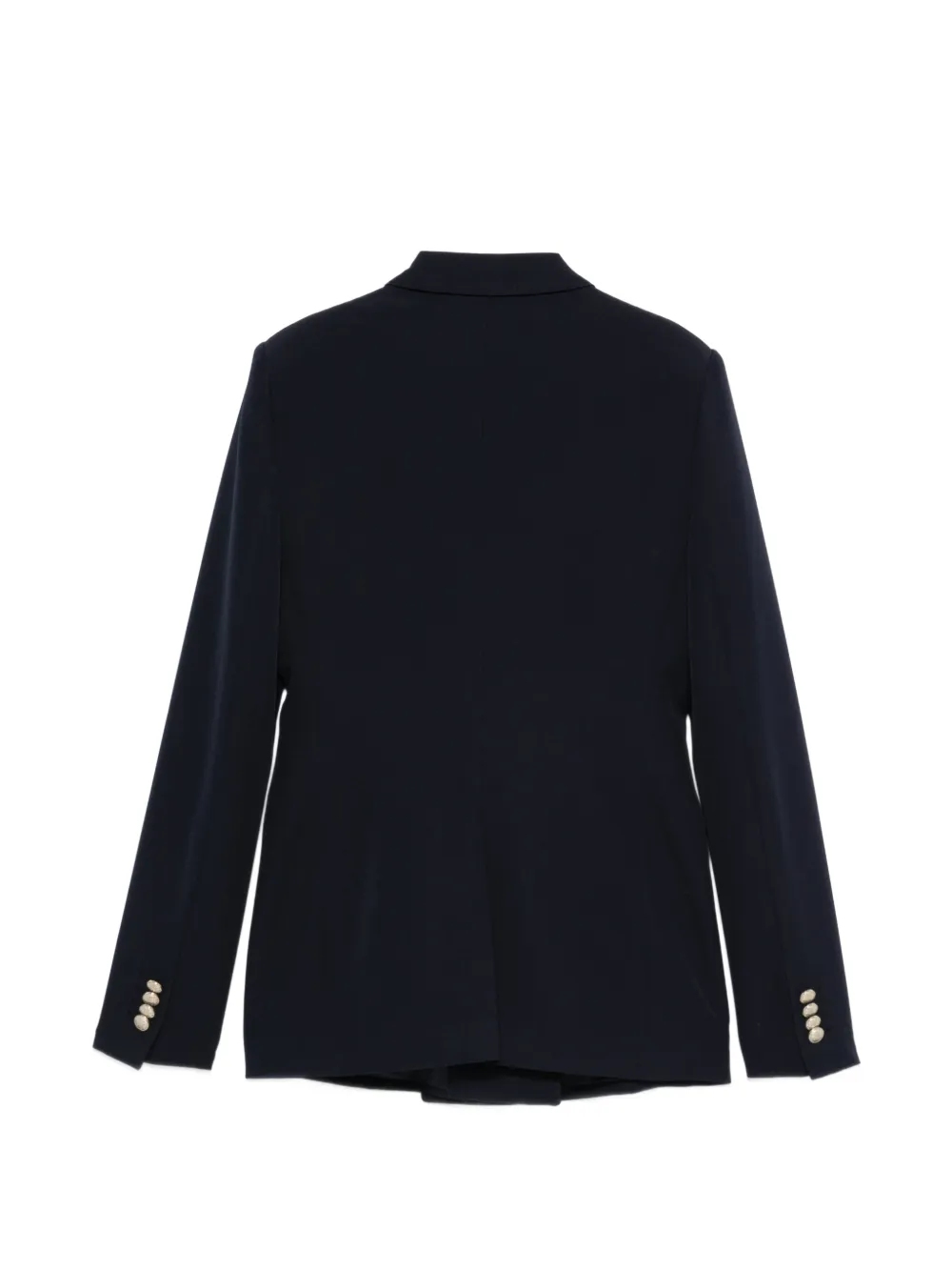 Tagliatore Jurk met dubbele rij knopen Blauw