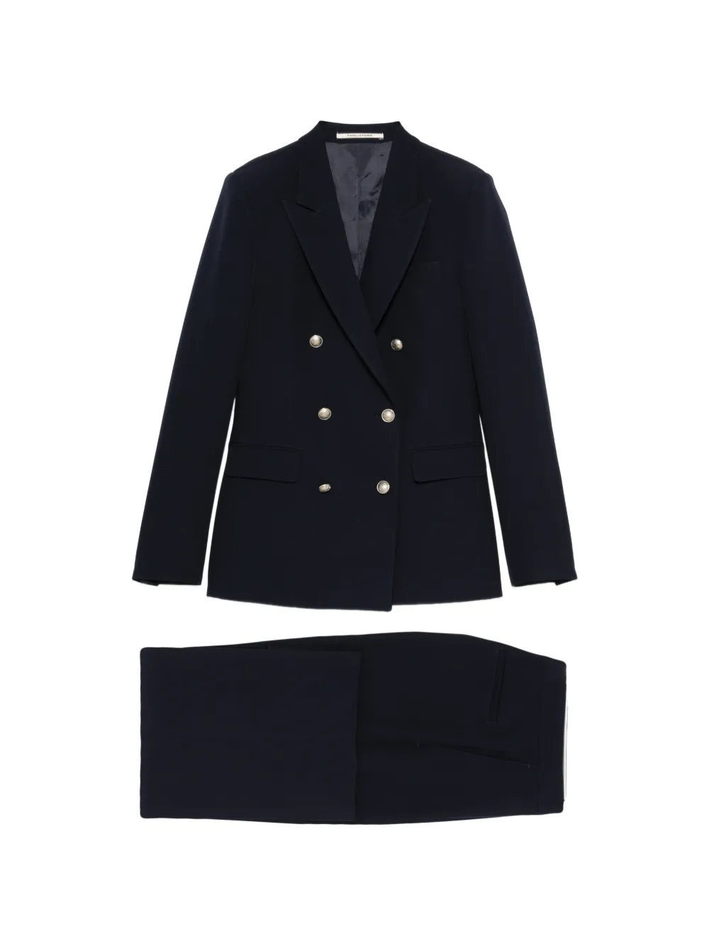 Tagliatore button double-breasted dress - Blu