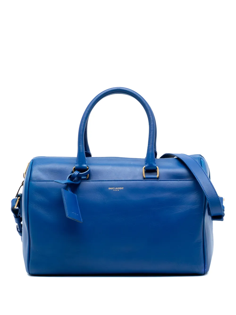 Saint Laurent Pre-Owned Borsa a tracolla Classic Duffle 6 in pelle 2013 - Blu