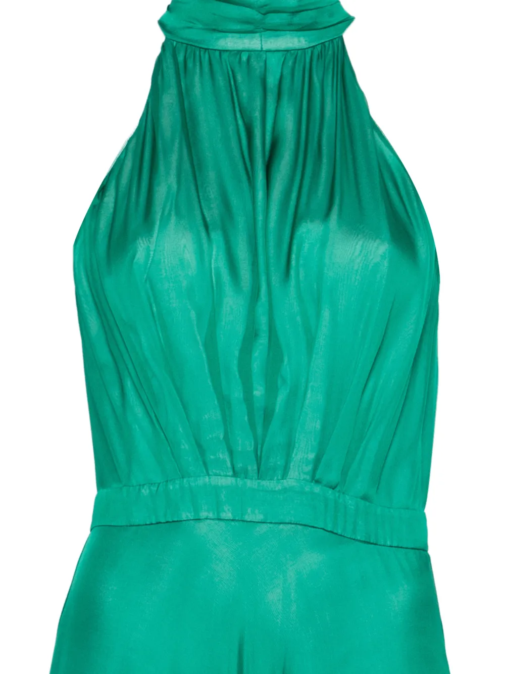  Raquel Diniz Halterneck Dress - Green 