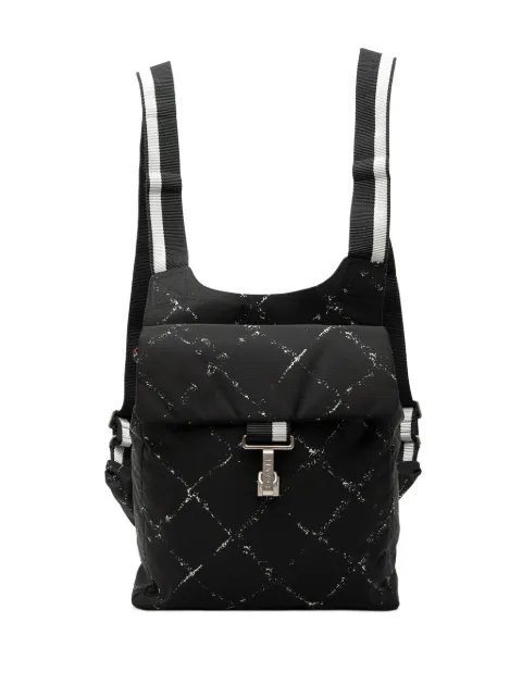 CHANEL Pre-Owned 1997-1999 Old Travel Line Nylon backpack