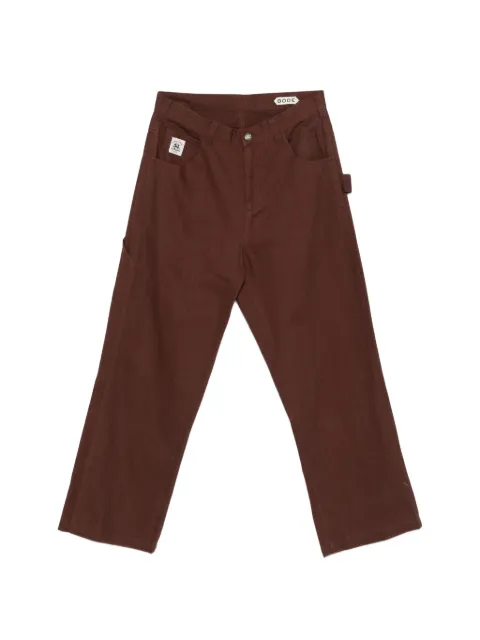 BODE patch-detail trousers