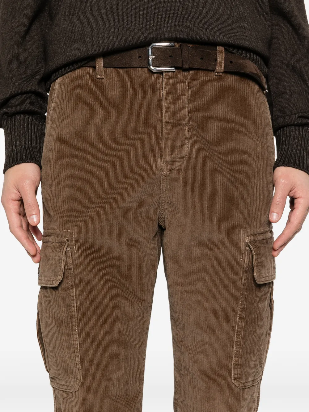 Incotex Cargo broek Bruin