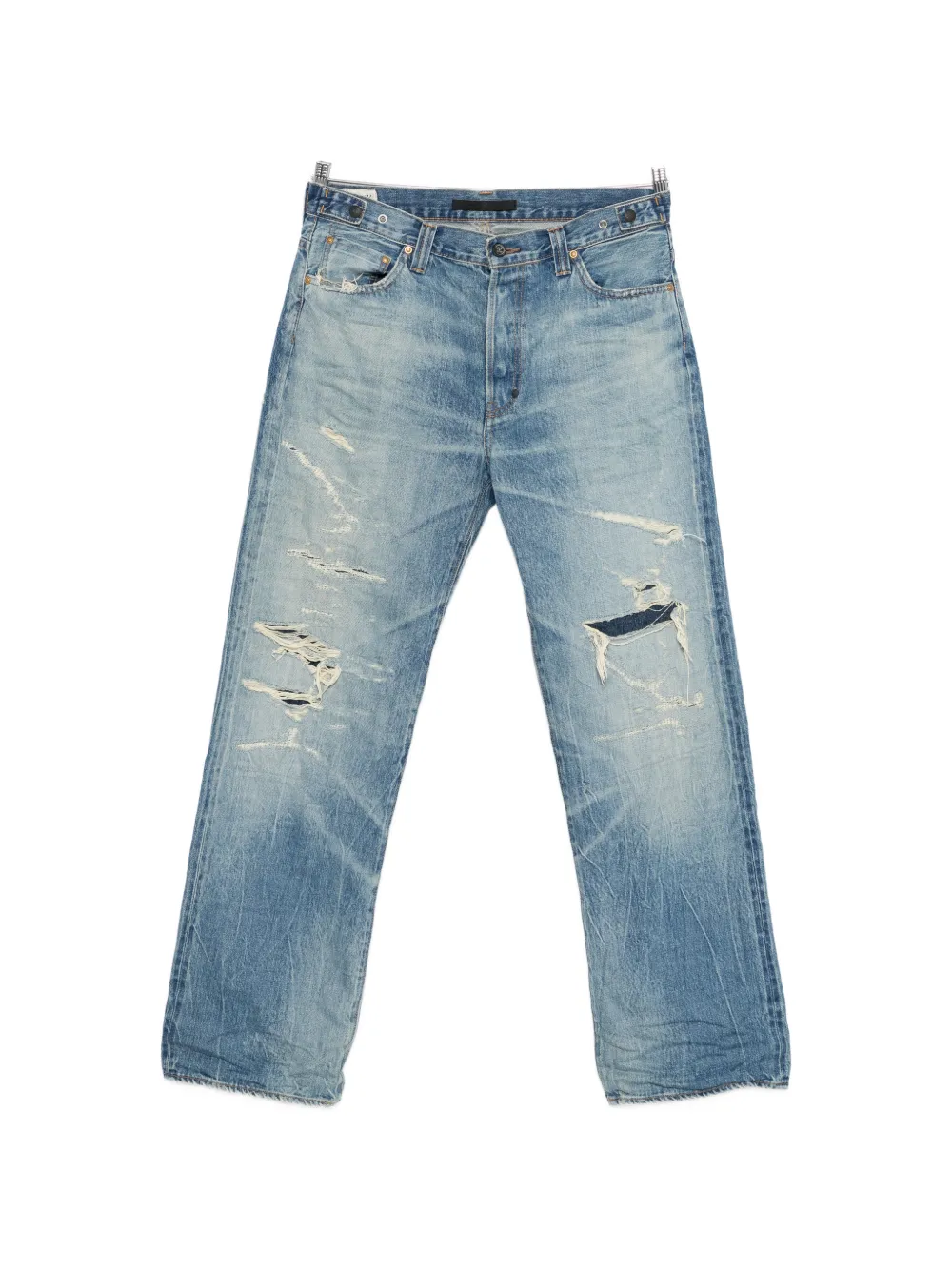 Mastercraft Union Showa five-pocket jeans - Blu