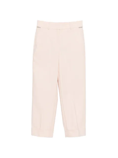 Peserico cuffed-hem trousers