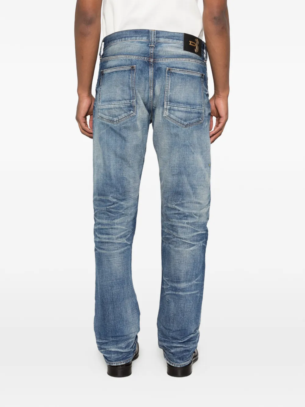 Mastercraft Union Bowie jeans met knopen Blauw