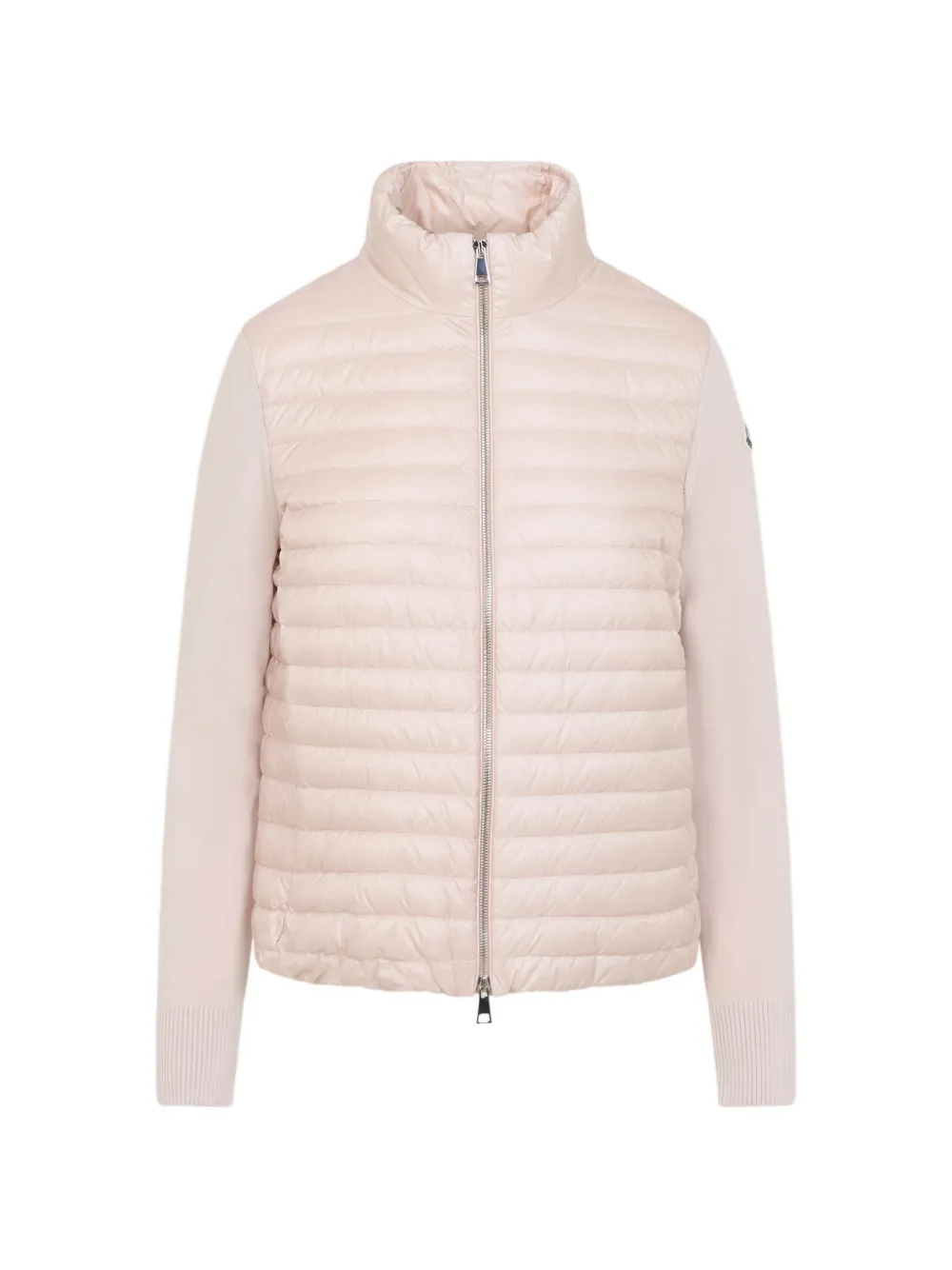 モンクレール ジップアップカーディガン ピンク Moncler パデッドジップアップ カーディガン | ピンク | FARFETCH JP