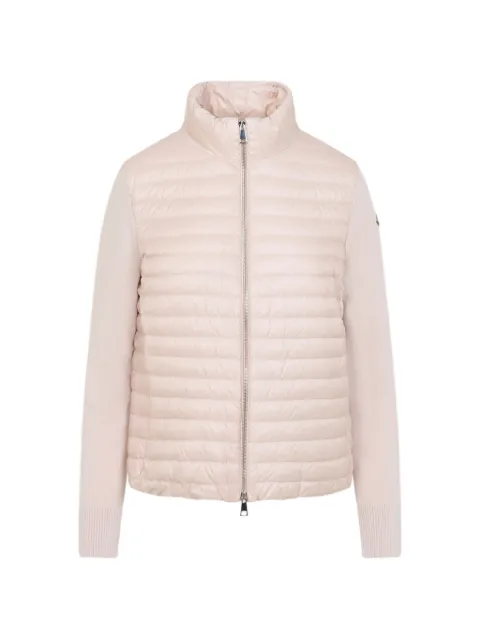 Moncler cardigan zippé à design matelassé