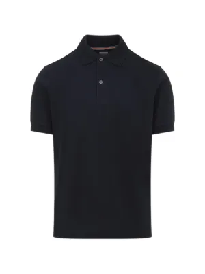 Polo Ralph Lauren zip-neck Polo Shirt | Black | FARFETCH UK