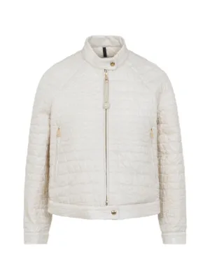 Moncler パデッドジップアップ カーディガン | ピンク | FARFETCH JP