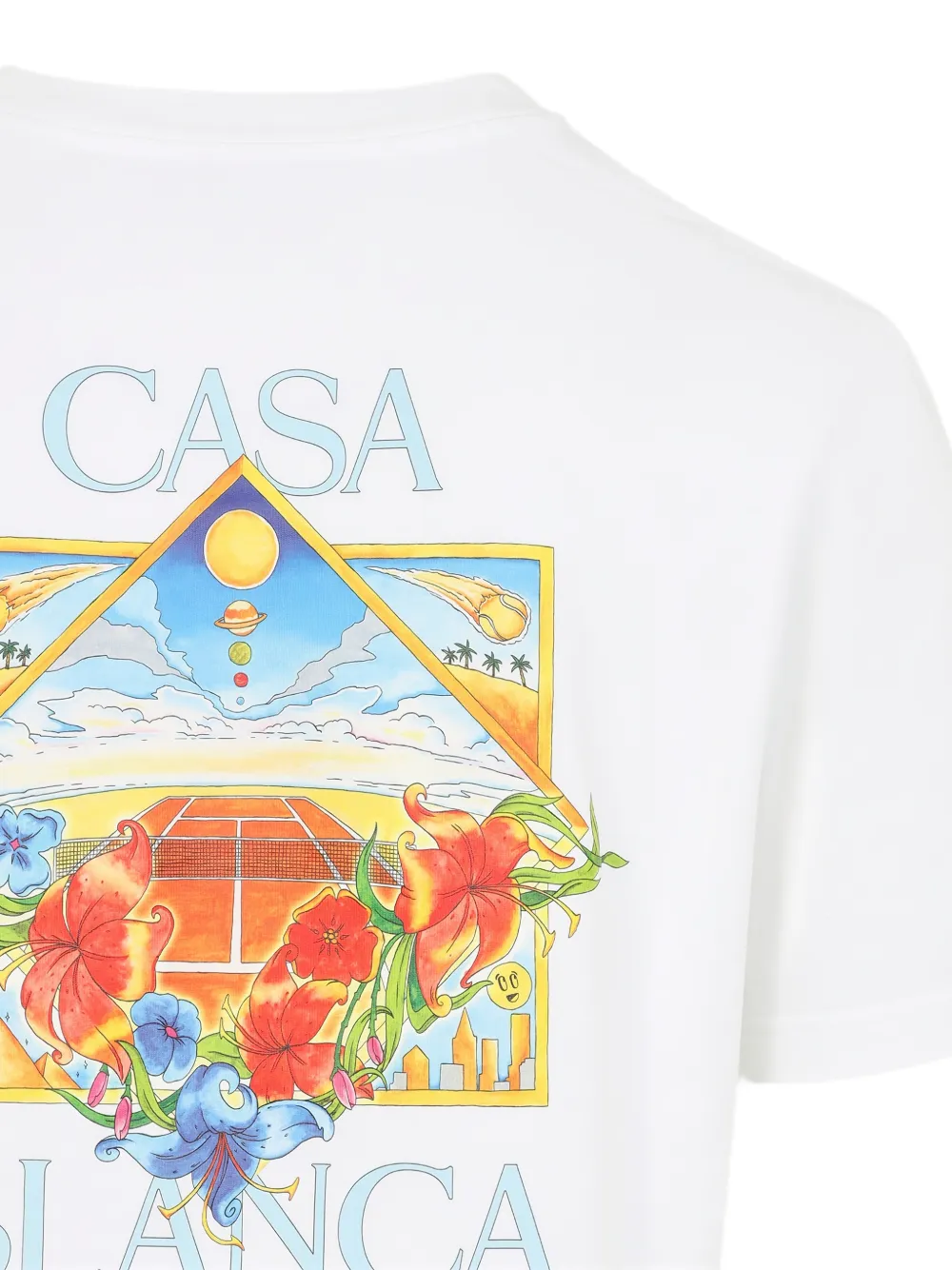 Casablanca Camiseta Flower Court Icon | Camisetas & Regatas | Image 3