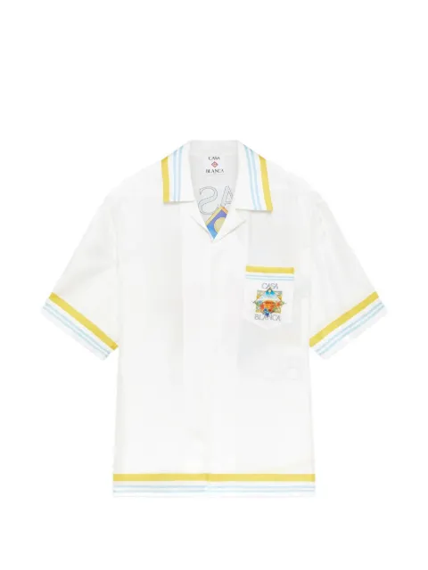 Casablanca Camisa com estampa