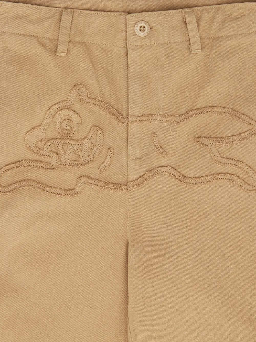  Icecream Applique Cargo Trousers - Neutrals 