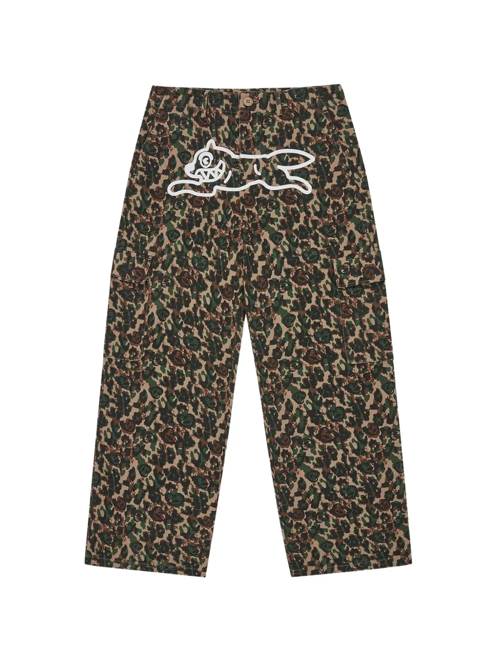 ICECREAM printed trousers - Toni neutri