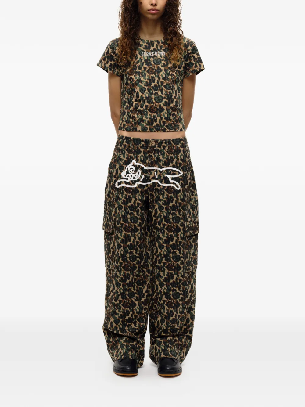  Icecream Printed Trousers - Neutrals 