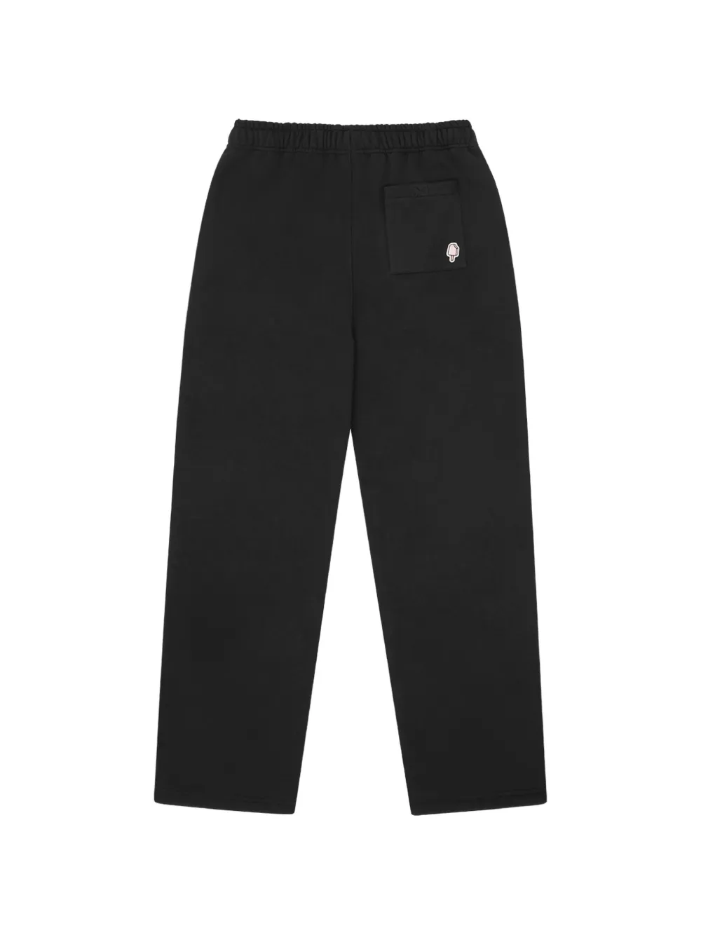 rhinestone-logo trousers