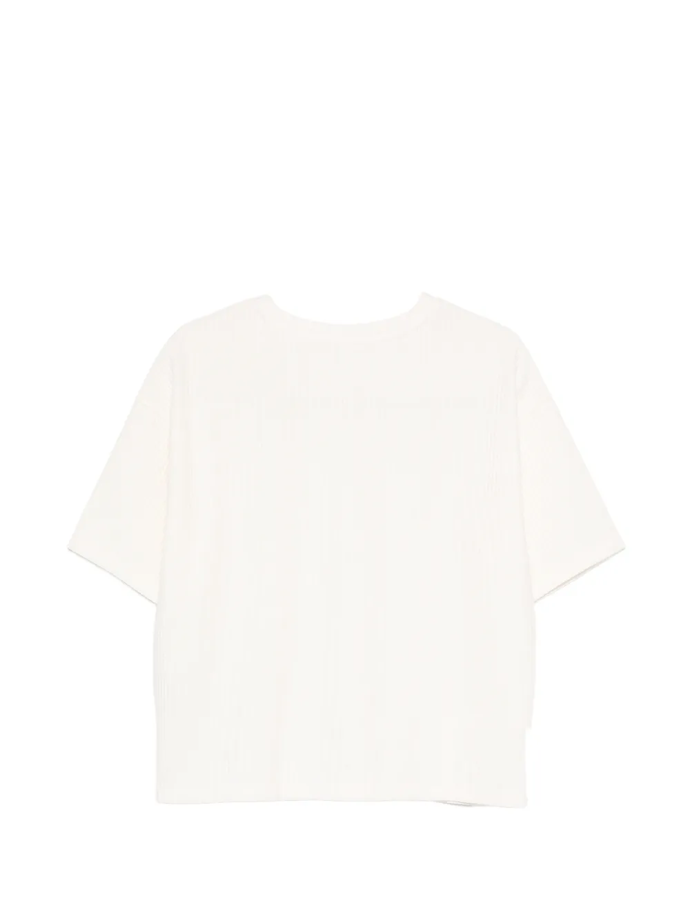 DKNY Ribgebreid T-shirt Beige