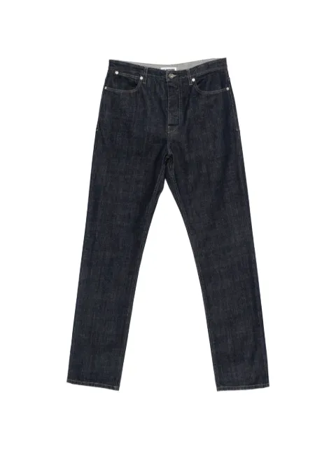 Jil Sander logo-patch jeans