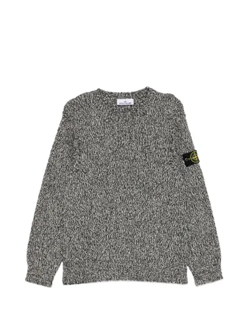 Stone Island 컴퍼스 배지 스웨트셔츠